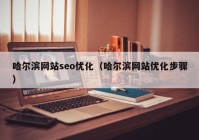 哈尔滨网站seo优化（哈尔滨网站优化步骤）