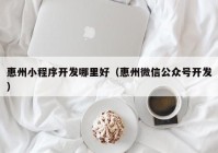 惠州小程序开发哪里好（惠州微信公众号开发）